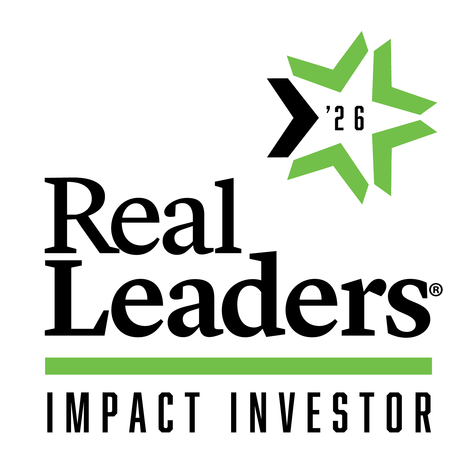 Real Leaders 2026 Top Impact Investor